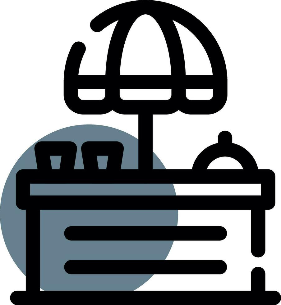 Reception Creative Icon Design vector