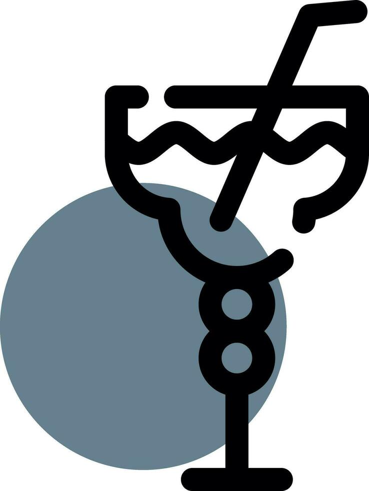 Cocktail Creative Icon Design vector