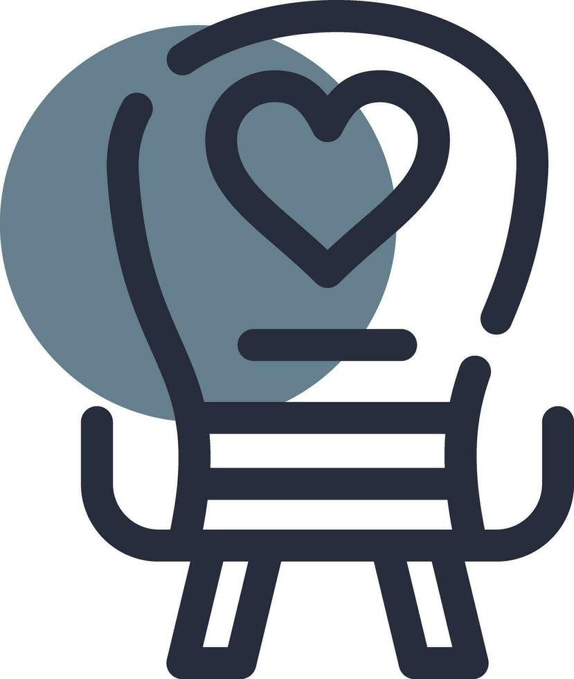 Chair Creative Icon Design vector