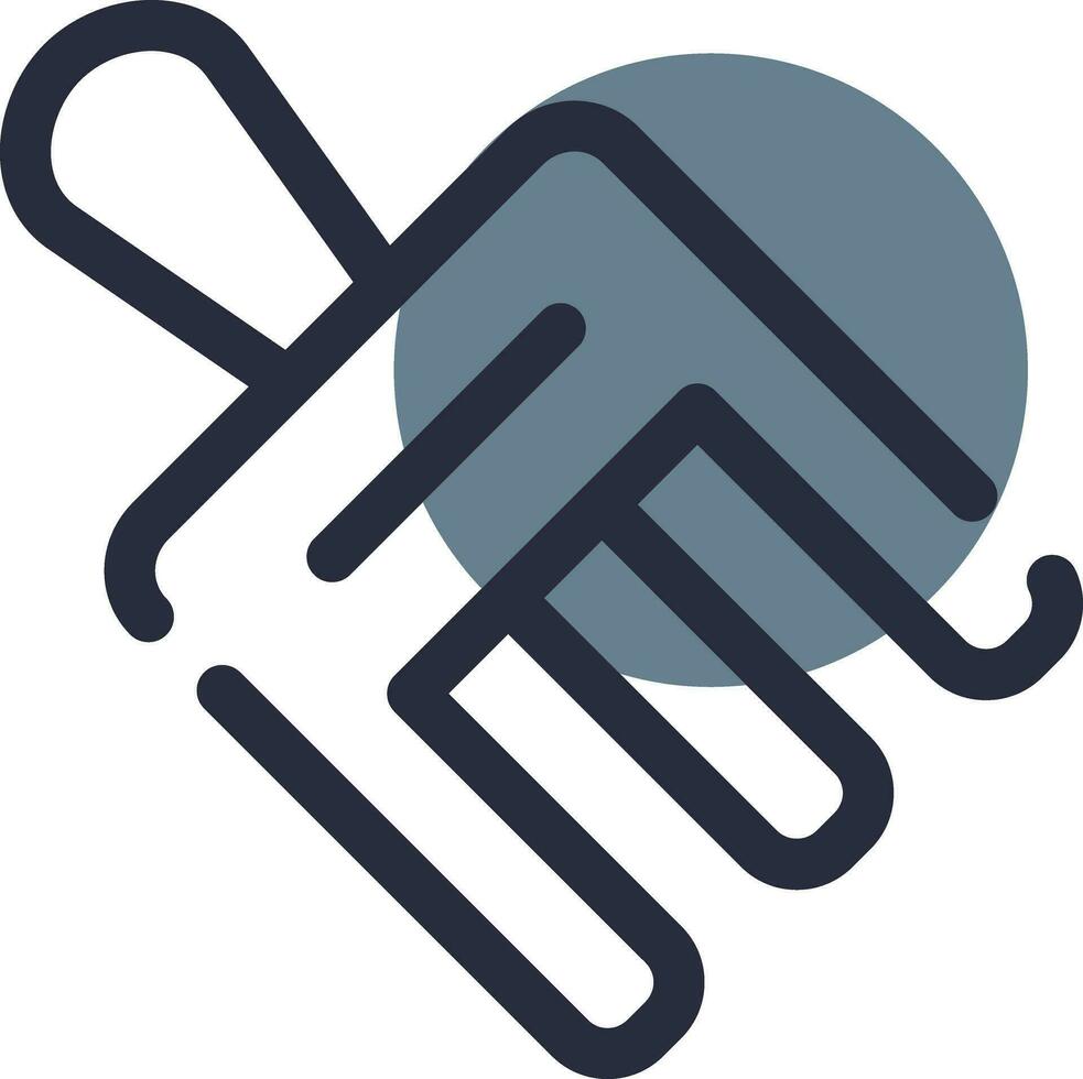 Comb Creative Icon Design vector