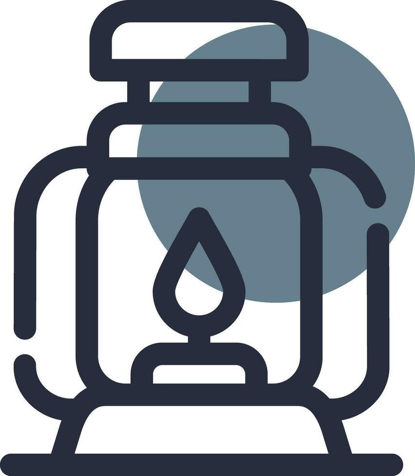 Lantern Creative Icon Design vector