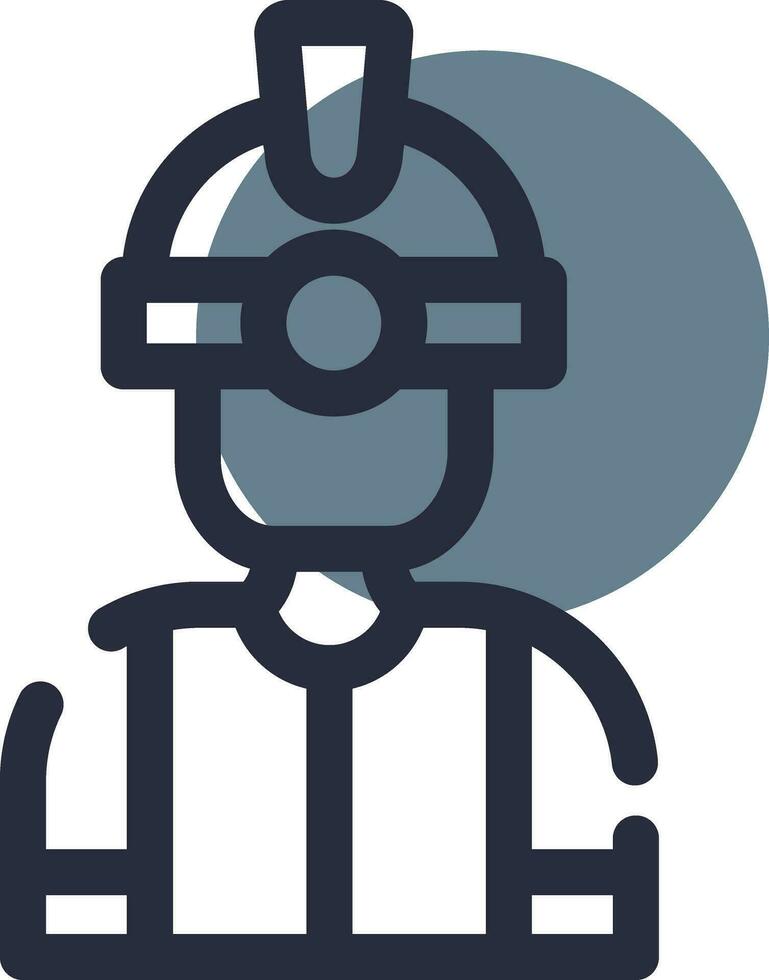 Worker Creative Icon Design vector