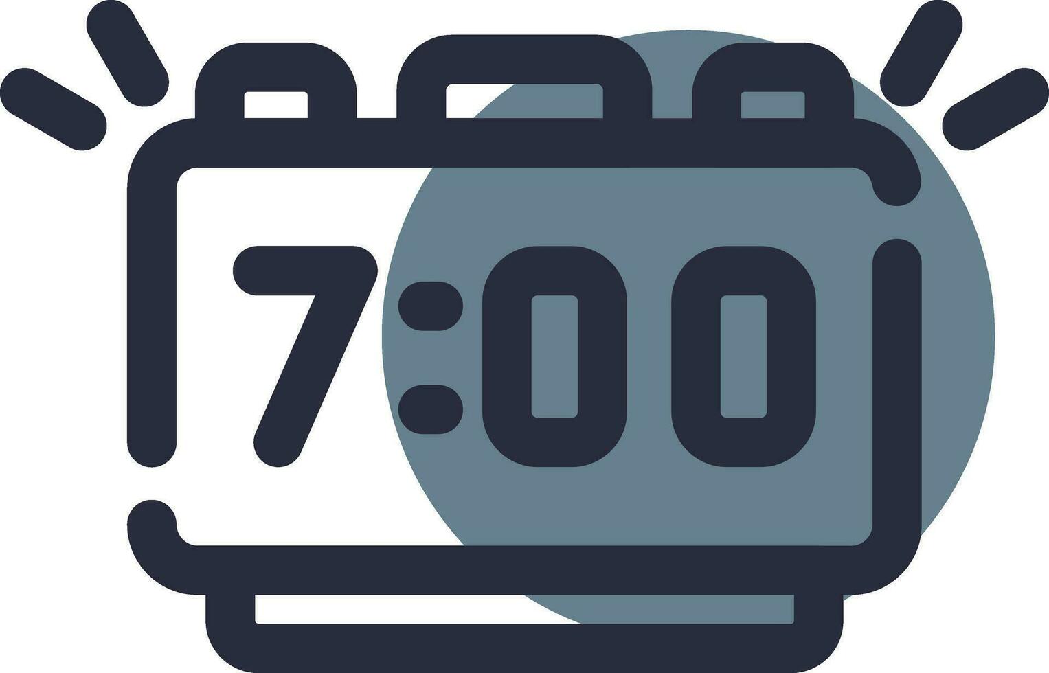 Alarm Creative Icon Design vector
