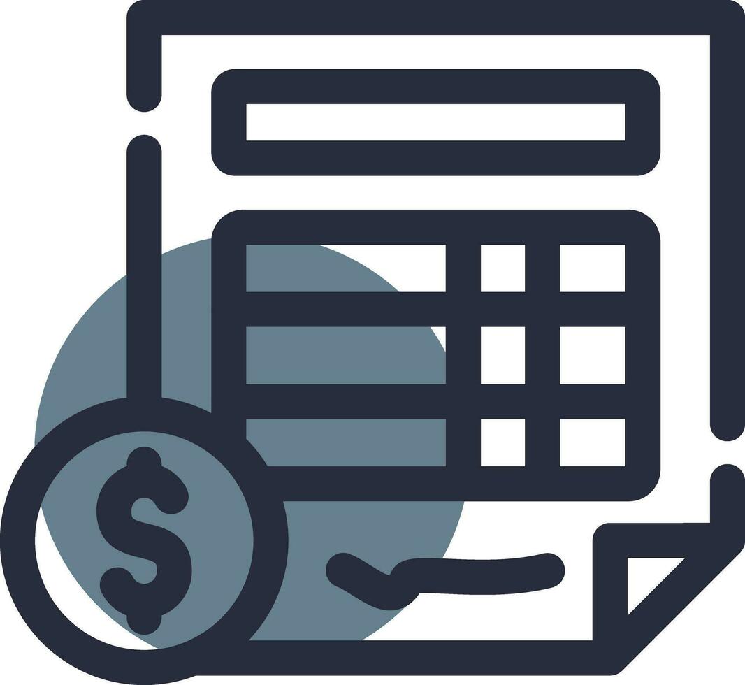 Invoice Creative Icon Design vector