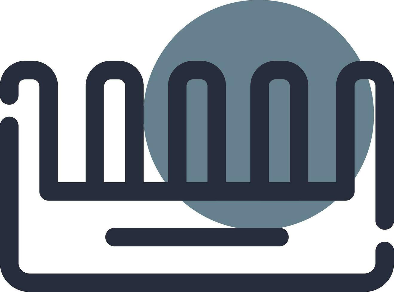 Comb Creative Icon Design vector