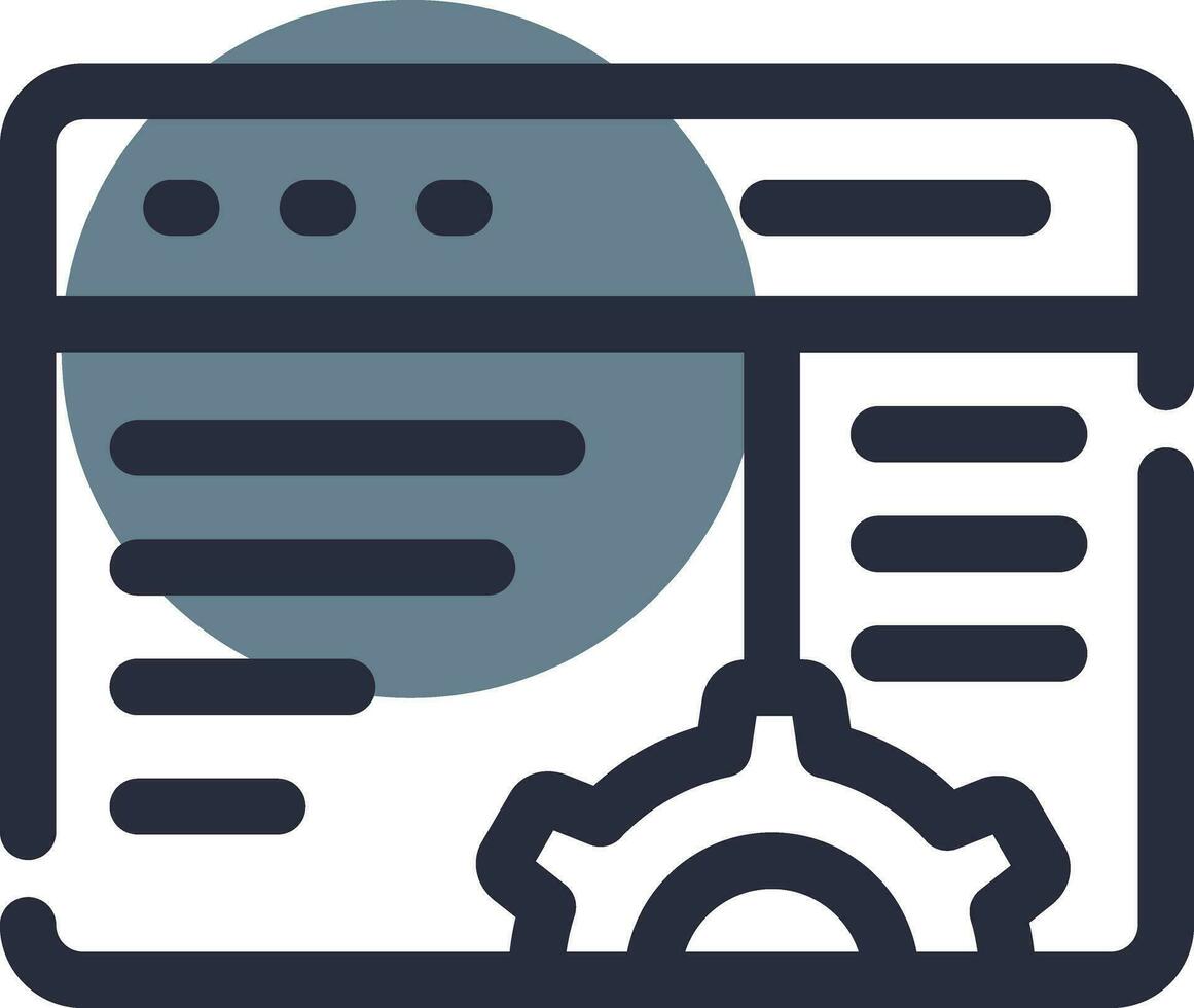 Browser Creative Icon Design vector