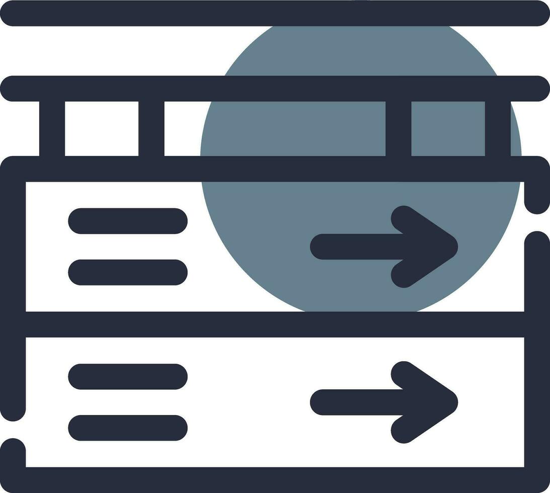 Roads Creative Icon Design vector