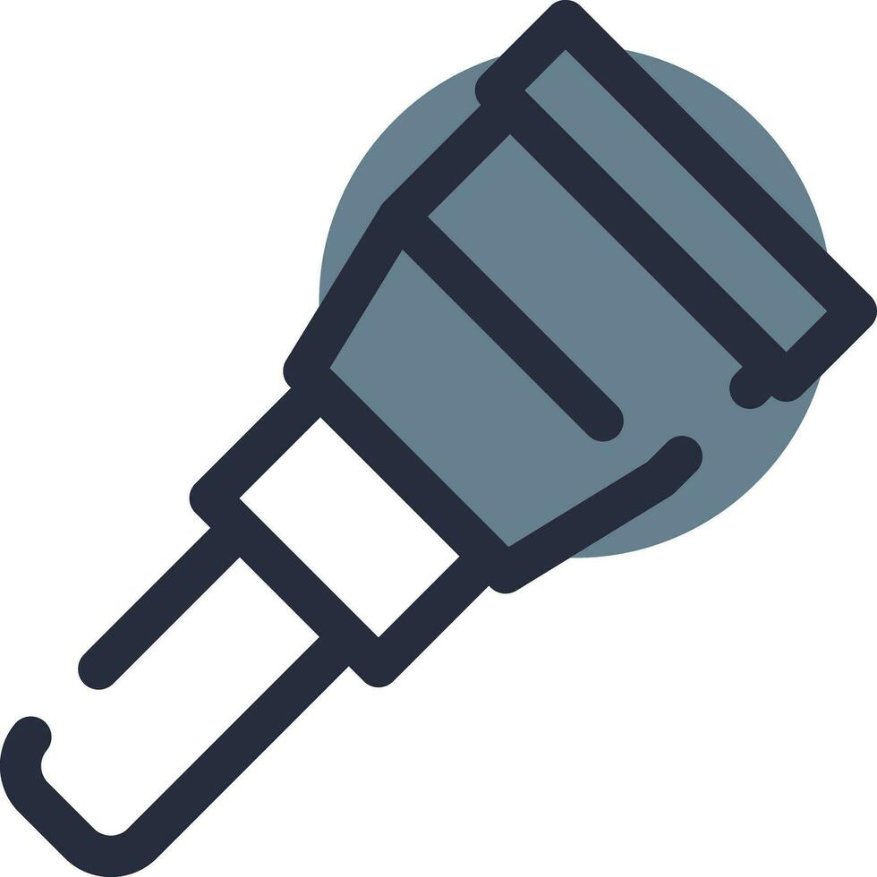 Flashlight Creative Icon Design vector