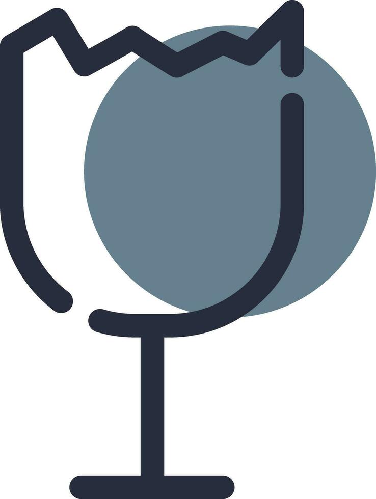 Glass Creative Icon Design vector
