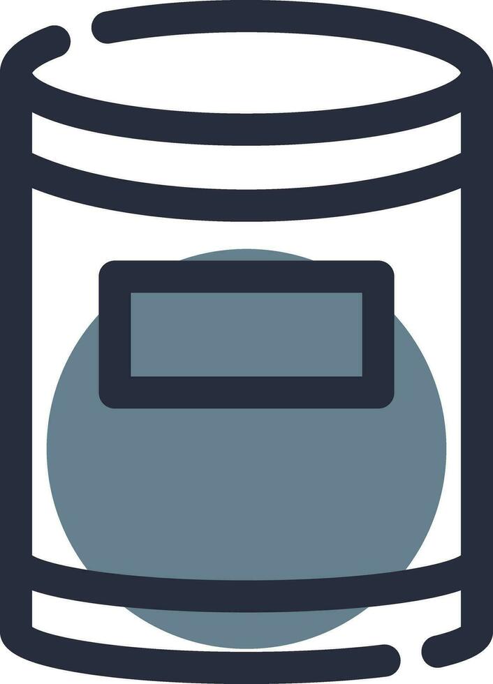 Dustbin Creative Icon Design vector