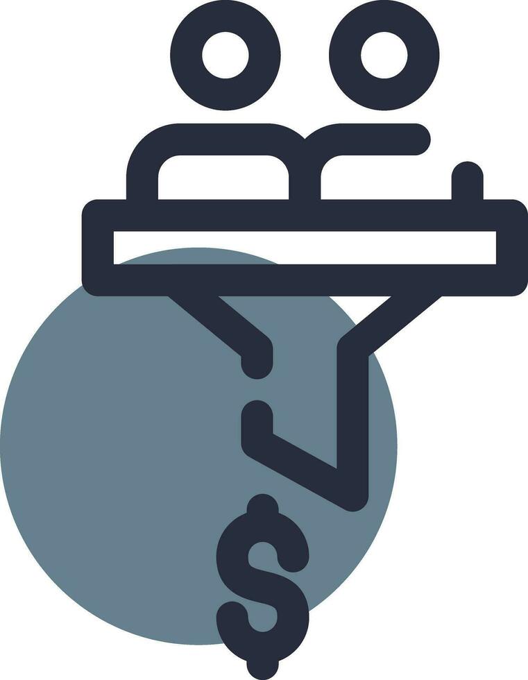 Conversion Rate Creative Icon Design vector