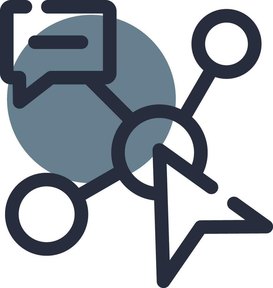 Interaction Creative Icon Design vector