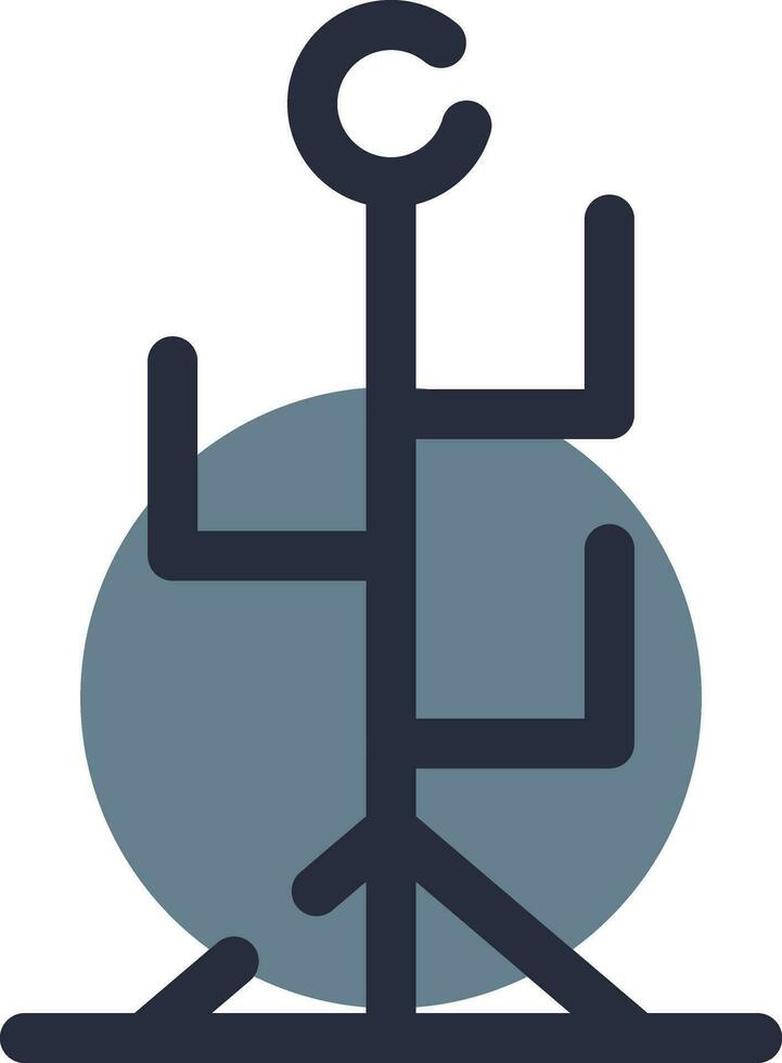 Clothes Stand Creative Icon Design vector