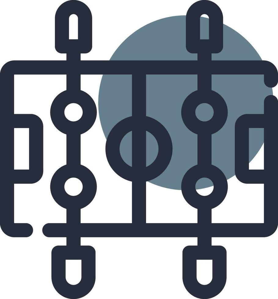 Line Sesa Circle vector