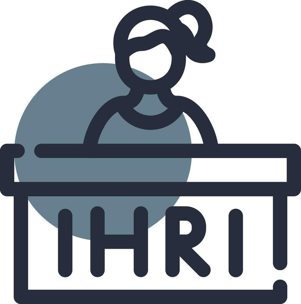 Hr Creative Icon Design vector