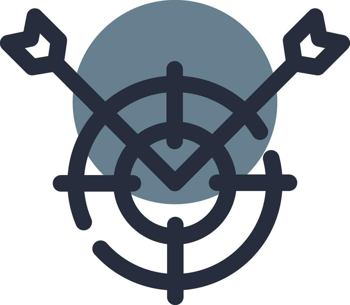 Target Creative Icon Design vector