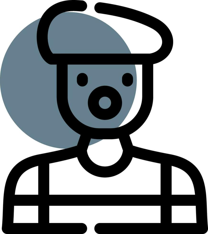 Mime Creative Icon Design vector