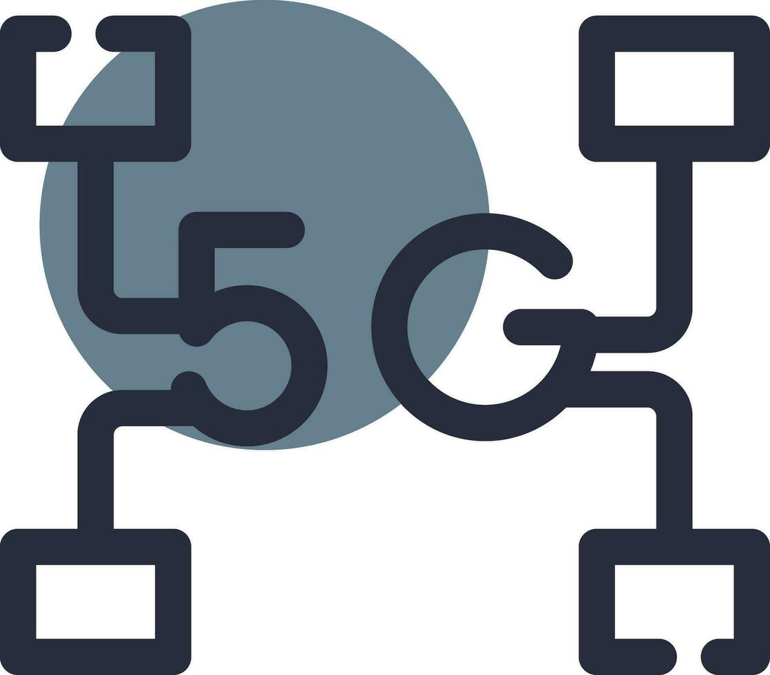 Network Creative Icon Design vector