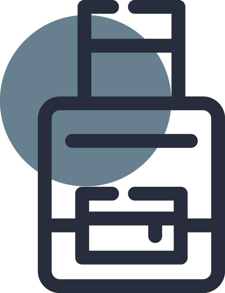 Luggage Creative Icon Design vector