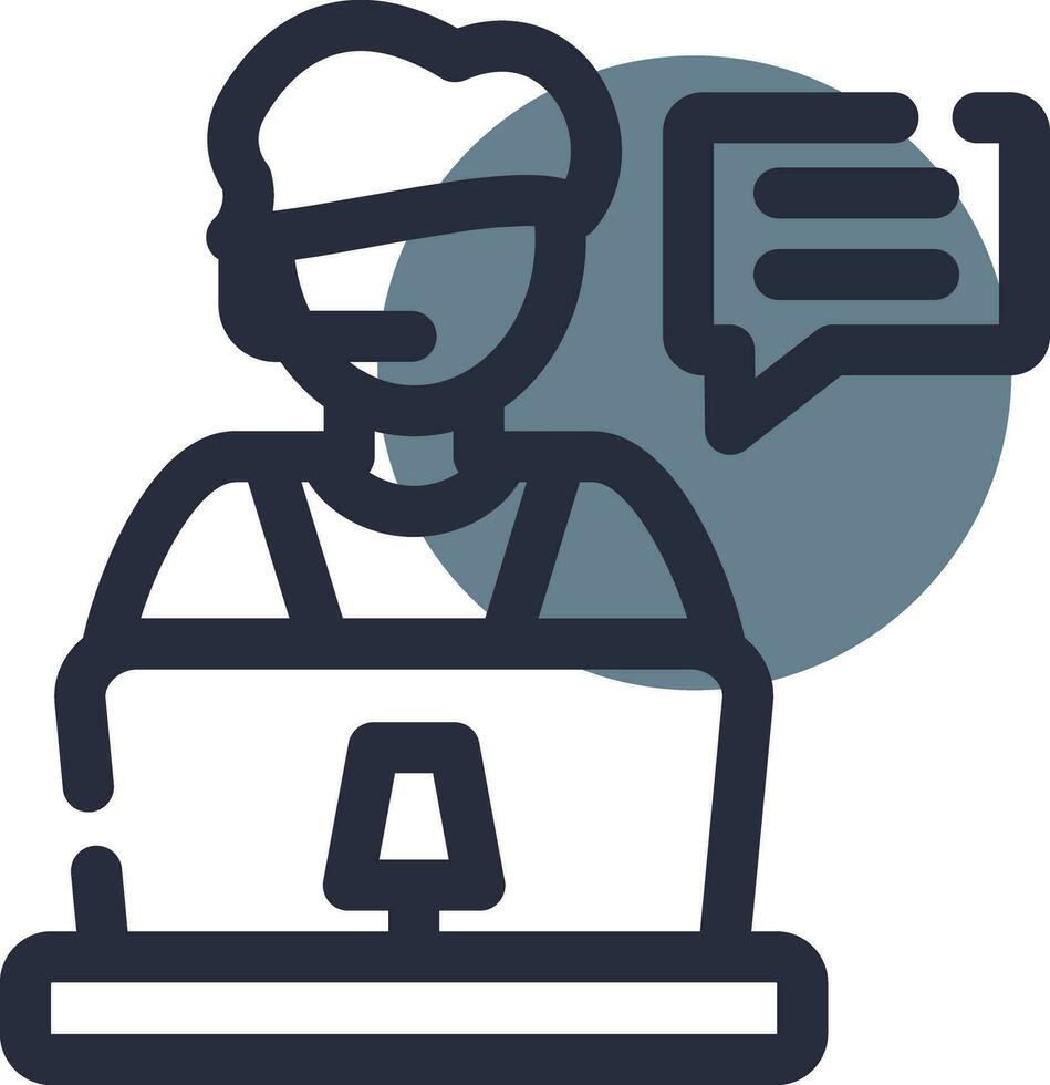 Technical Support Creative Icon Design vector