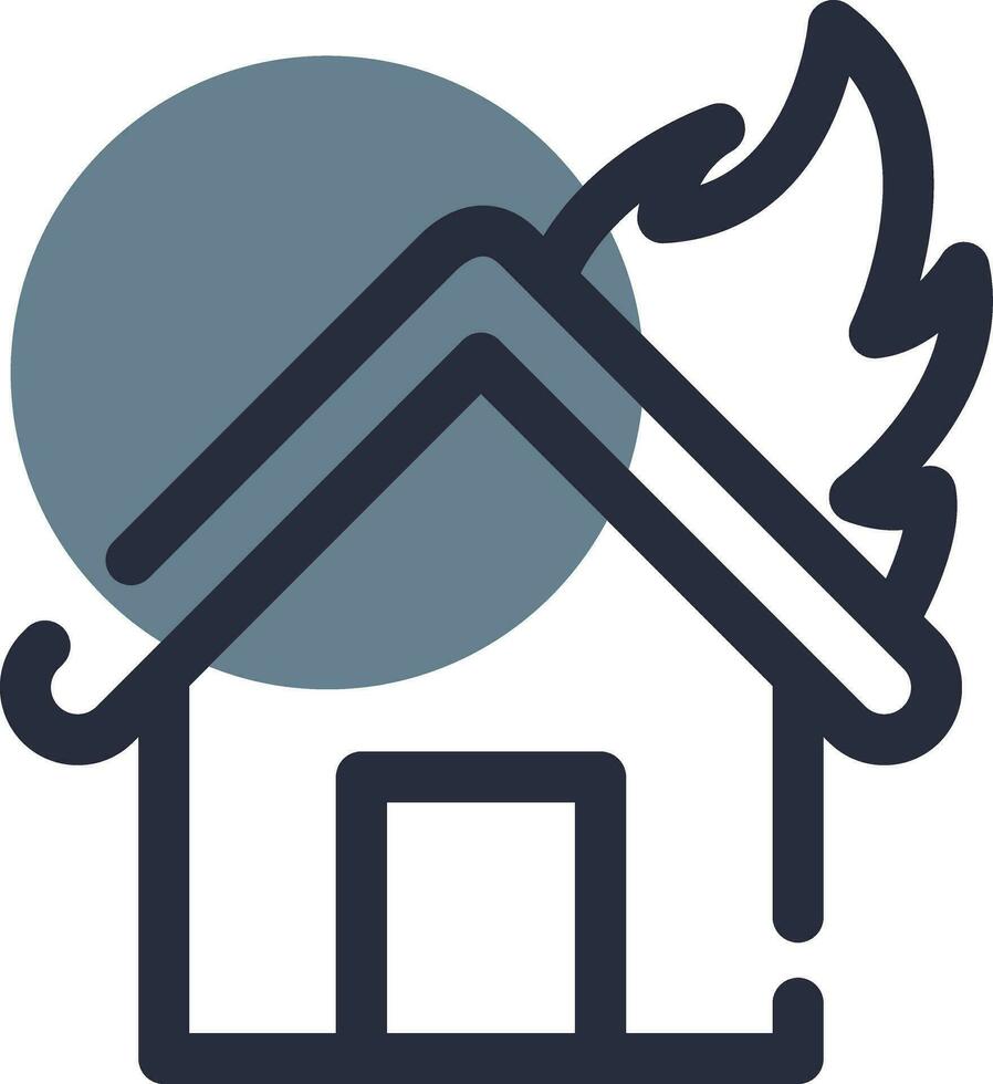 Fire Creative Icon Design vector