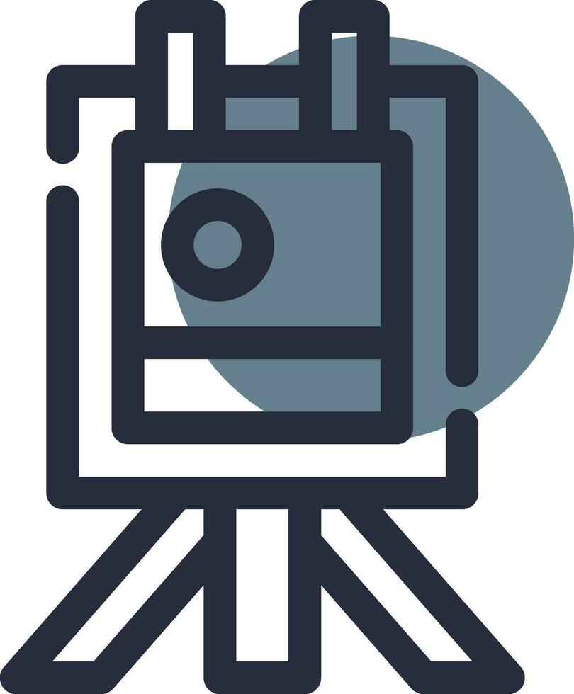 Canvas Creative Icon Design vector