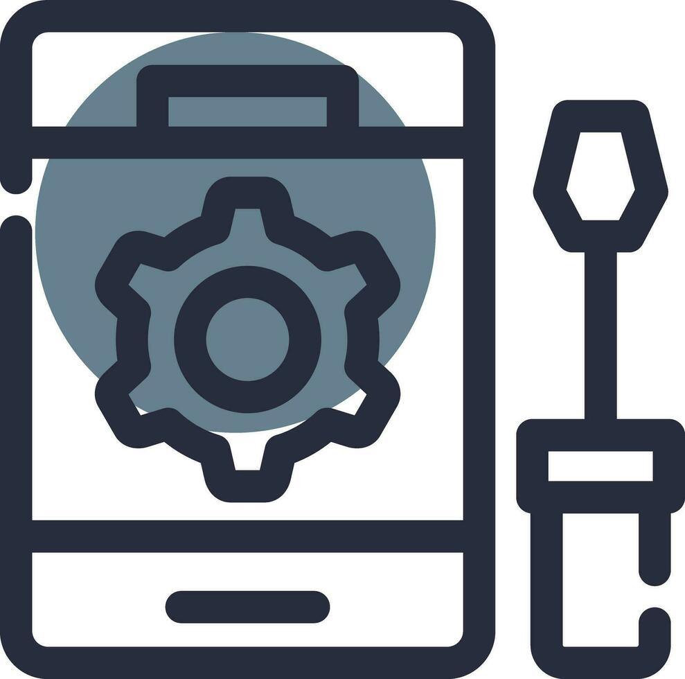 Smartphone Creative Icon Design vector