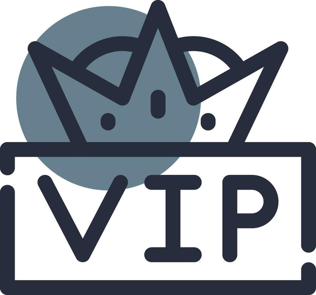 VIP Creative Icon Design vector