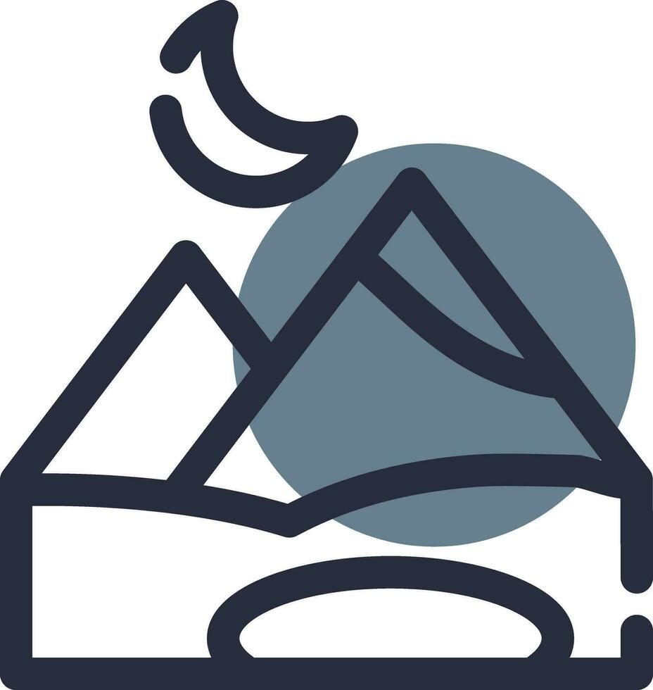 Oasis Creative Icon Design vector
