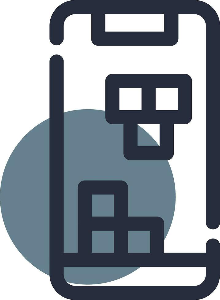 Mobile Gaming Creative Icon Design vector