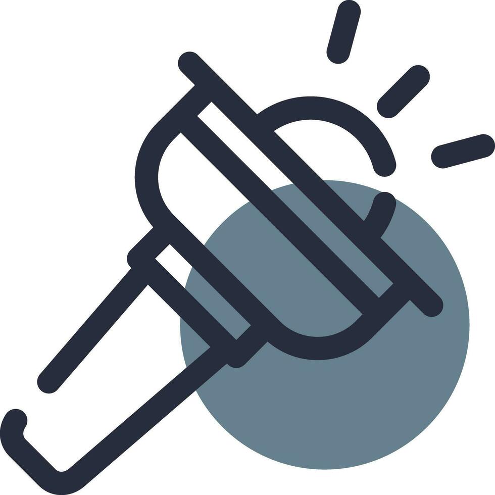 Flashlight Creative Icon Design vector