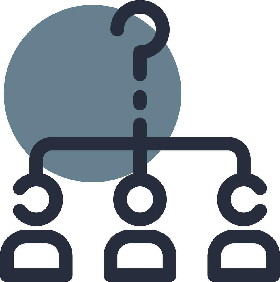 Applicants Screening Creative Icon Design vector