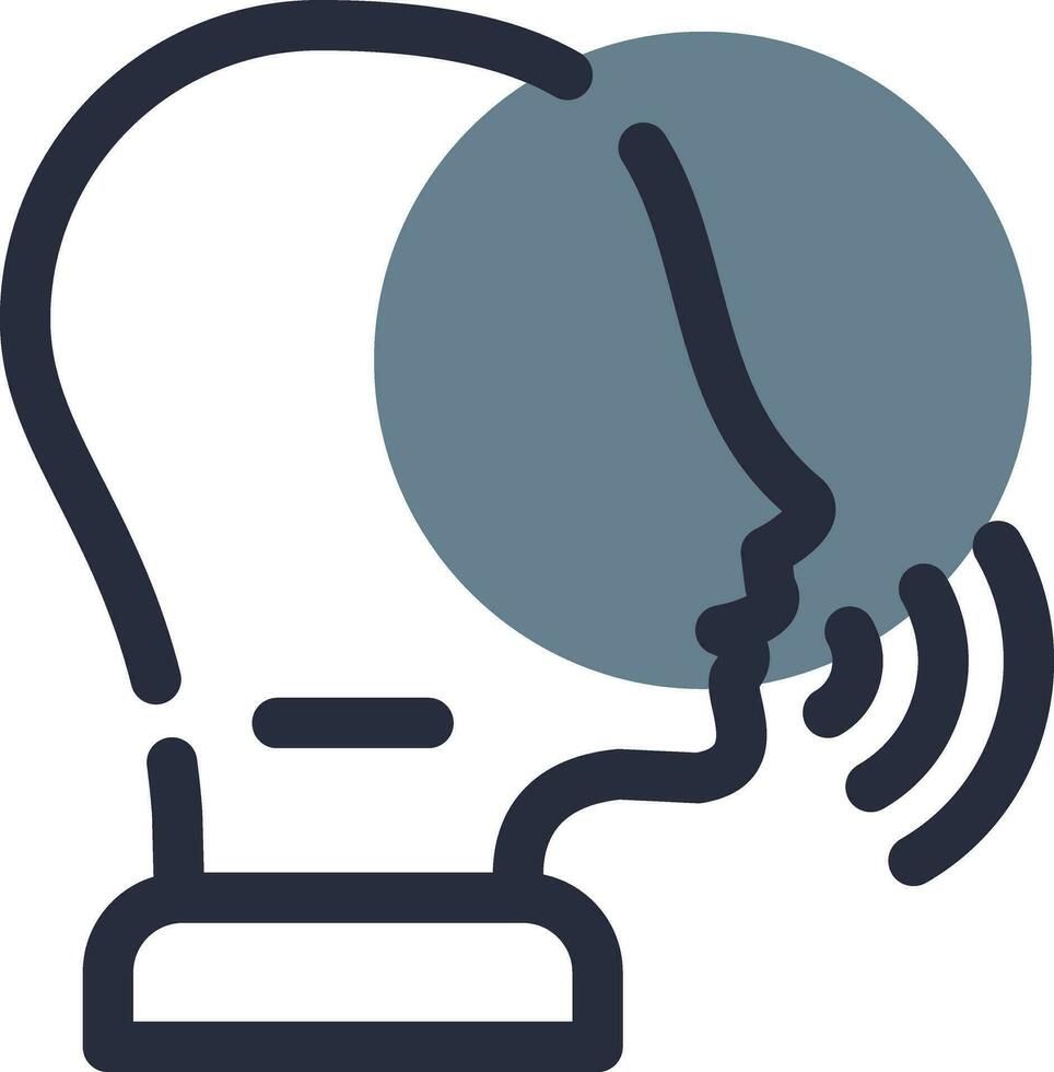 Gossip Creative Icon Design vector