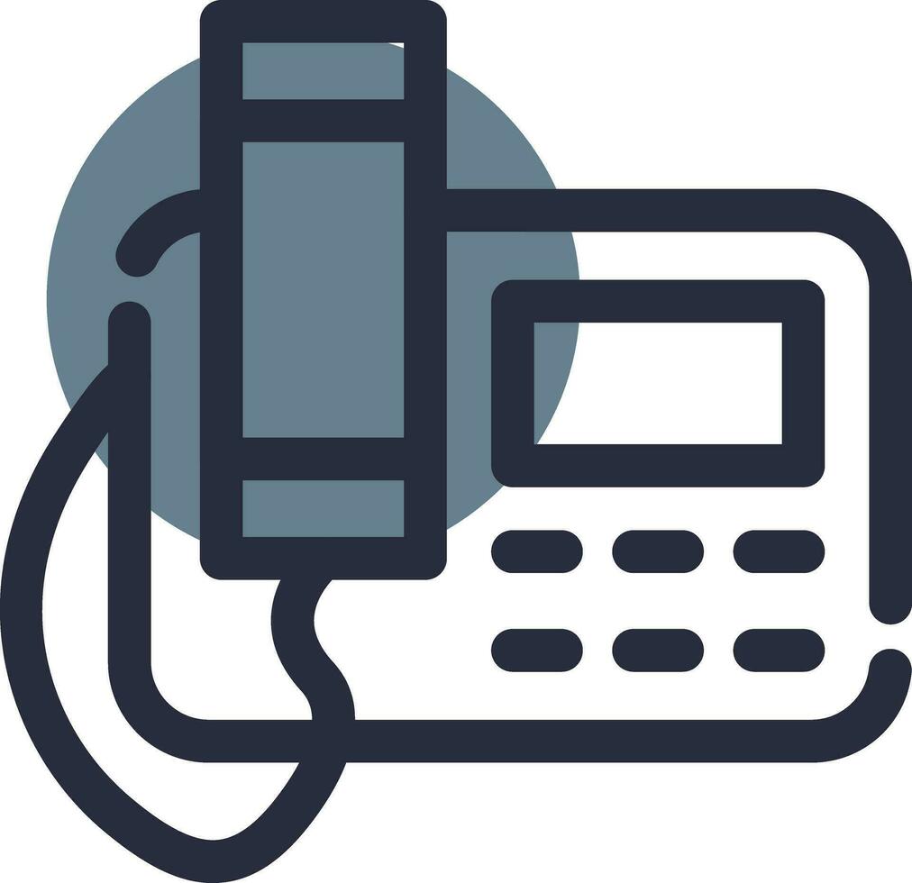 Telephone Creative Icon Design vector