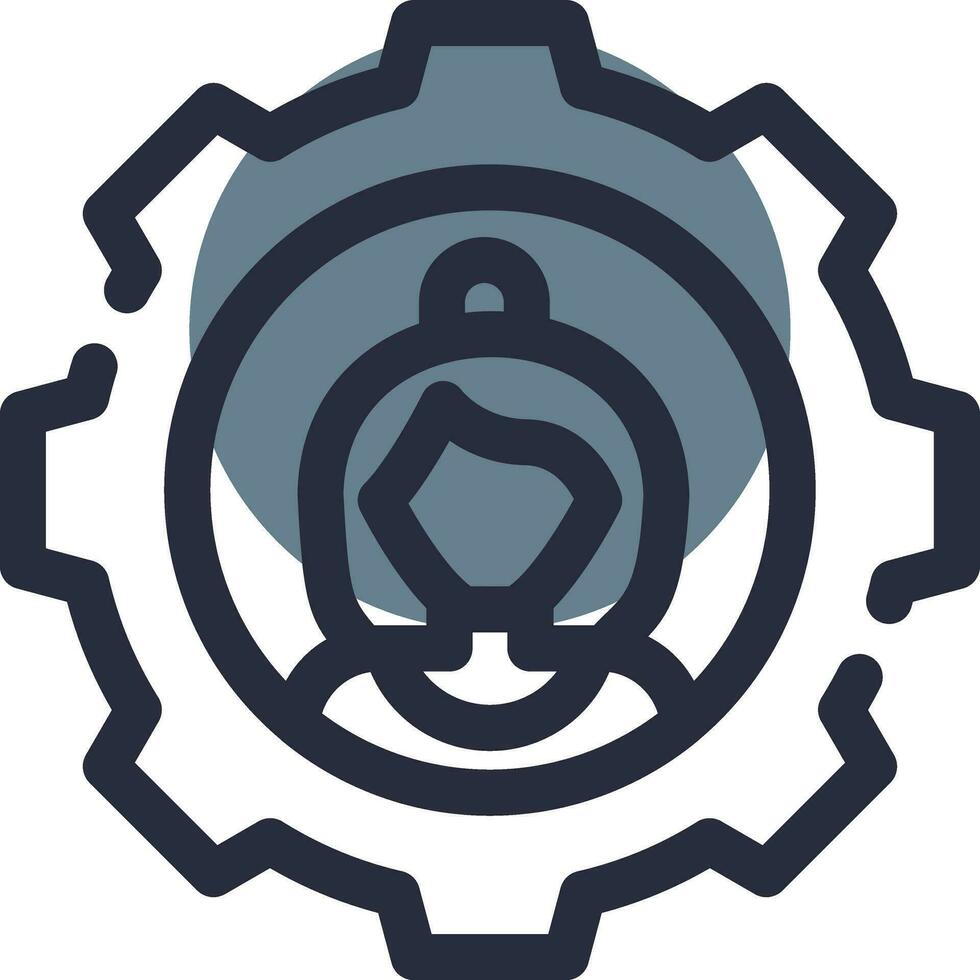 Resources Management Creative Icon Design vector