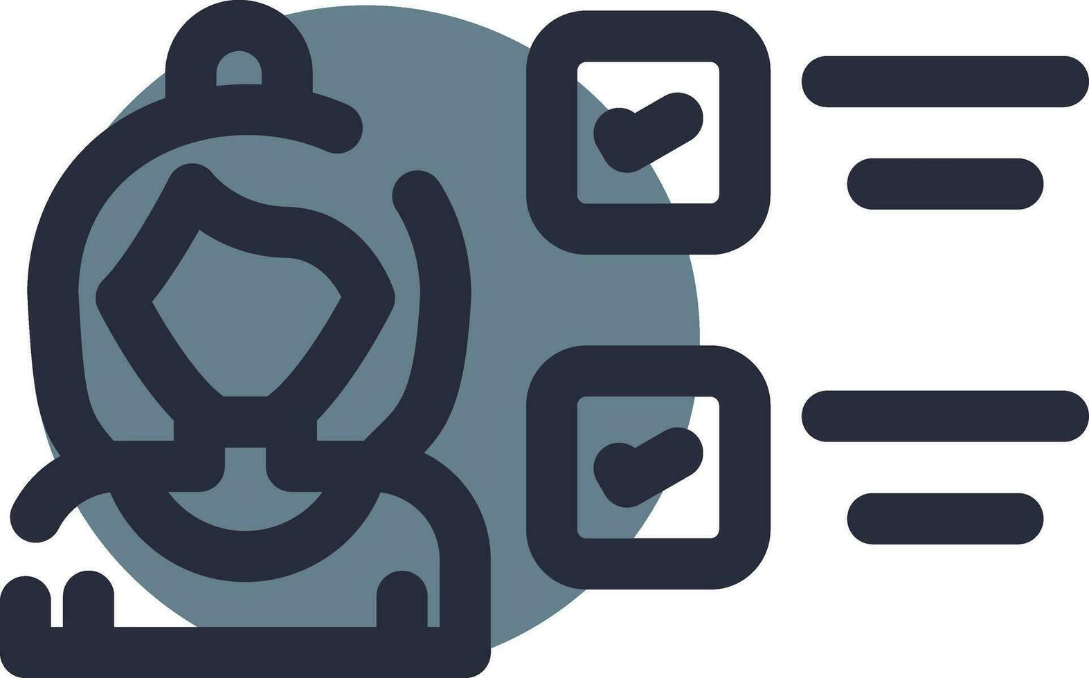 Qualification Creative Icon Design vector