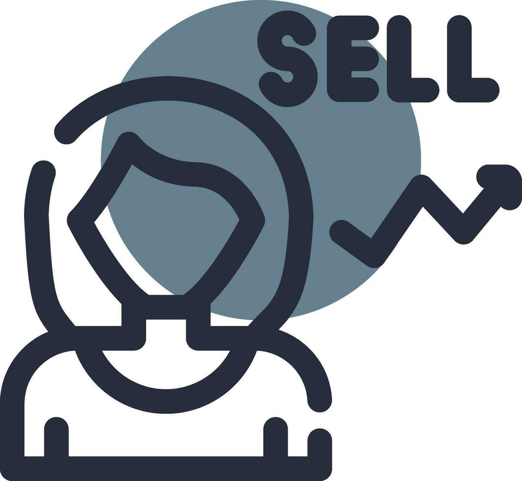 Stocks Up And Down Creative Icon Design vector