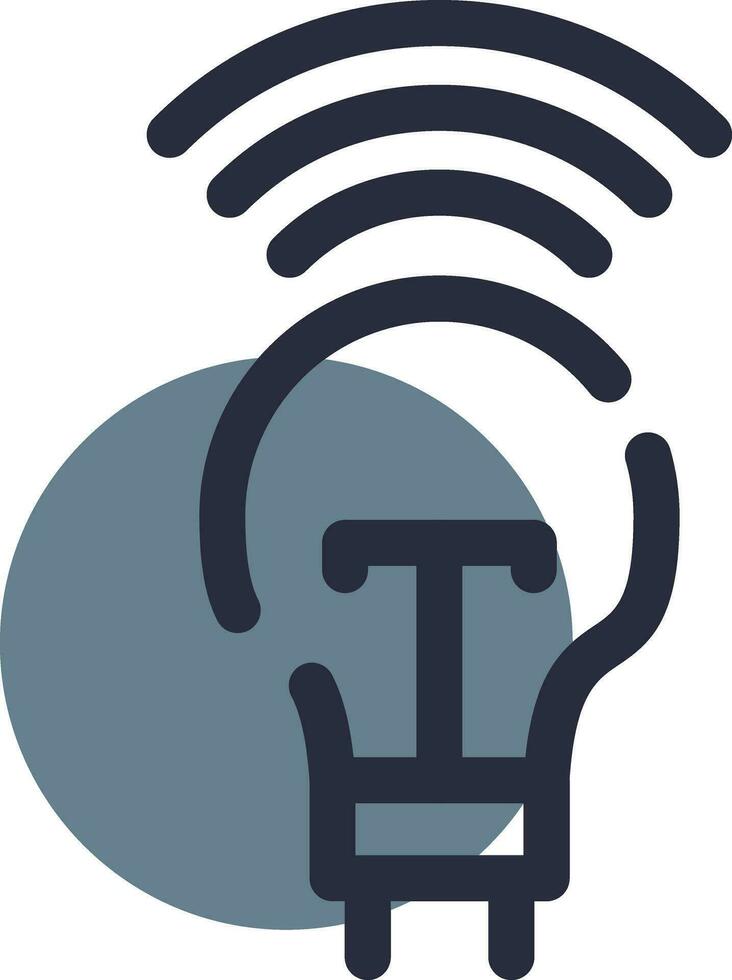 Smart Bulb Creative Icon Design vector