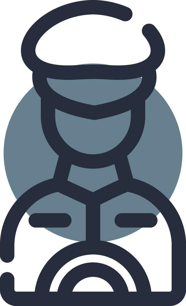 Captain Creative Icon Design vector