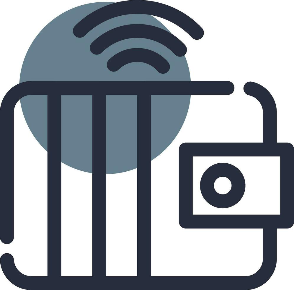 Smart Wallet Creative Icon Design vector