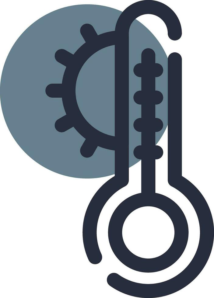 Temperature Creative Icon Design vector