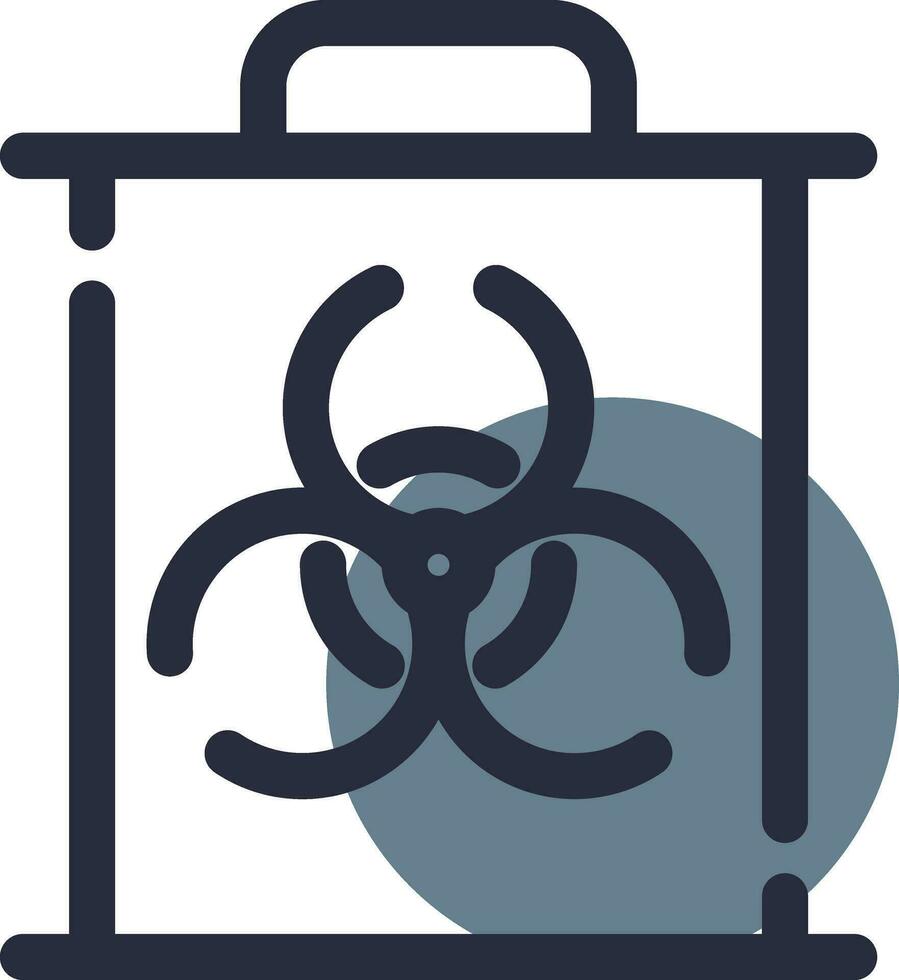 Biohazard Creative Icon Design vector