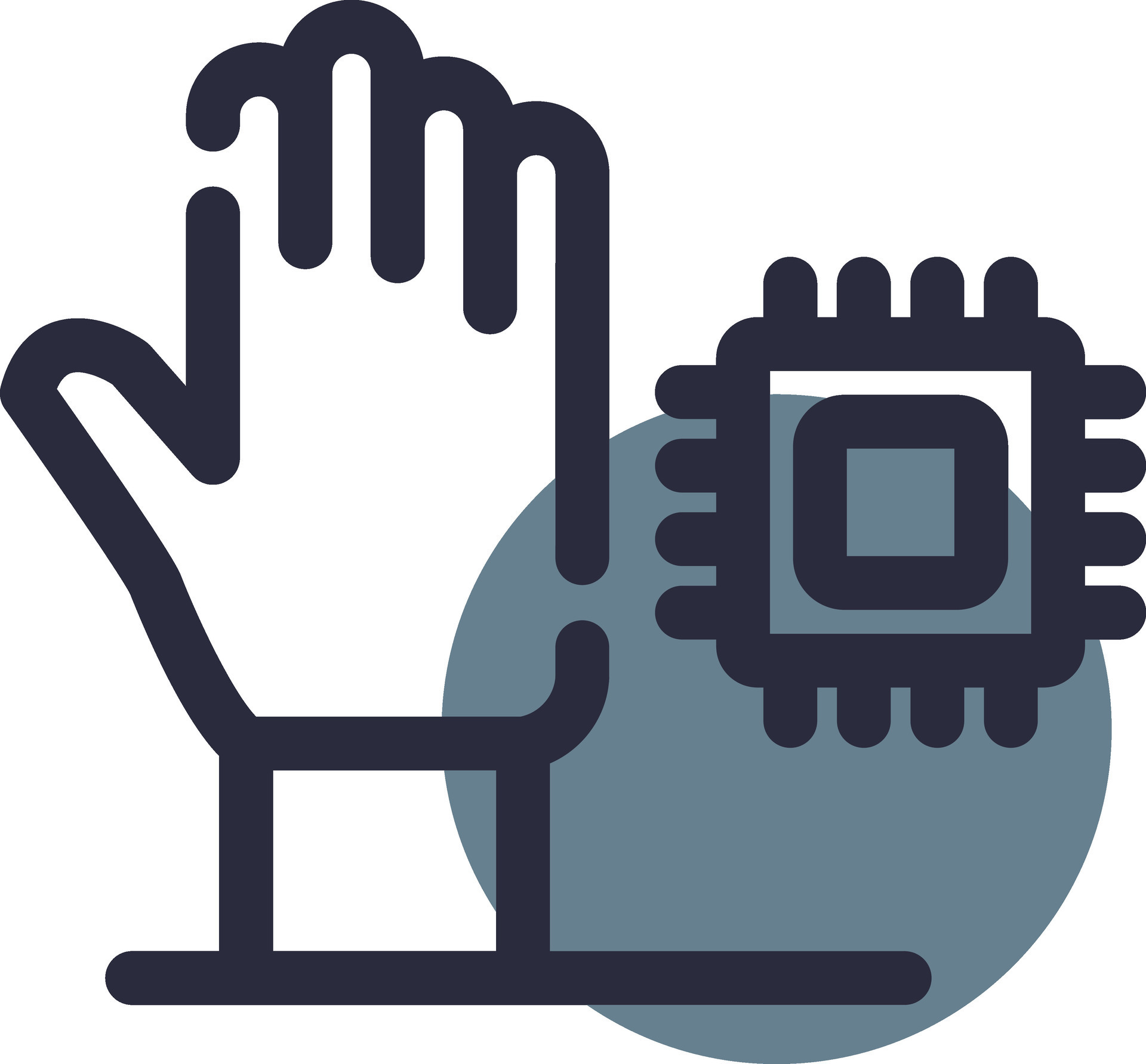 Microchip Implant Creative Icon Design 31487015 Vector Art at Vecteezy