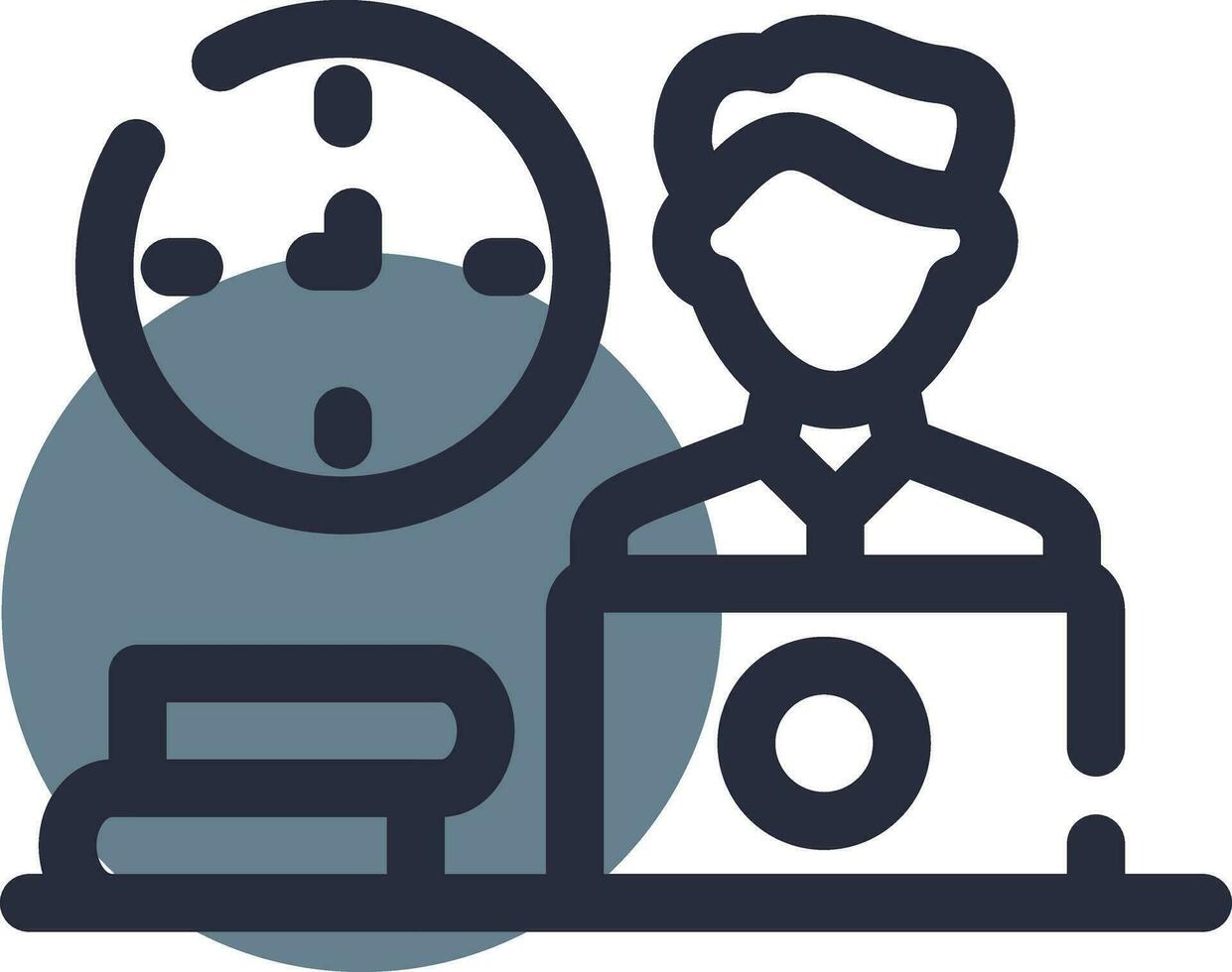 Work Habits Creative Icon Design vector