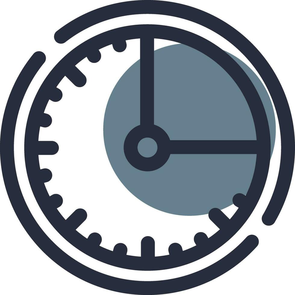 Time Quarter Creative Icon Design vector