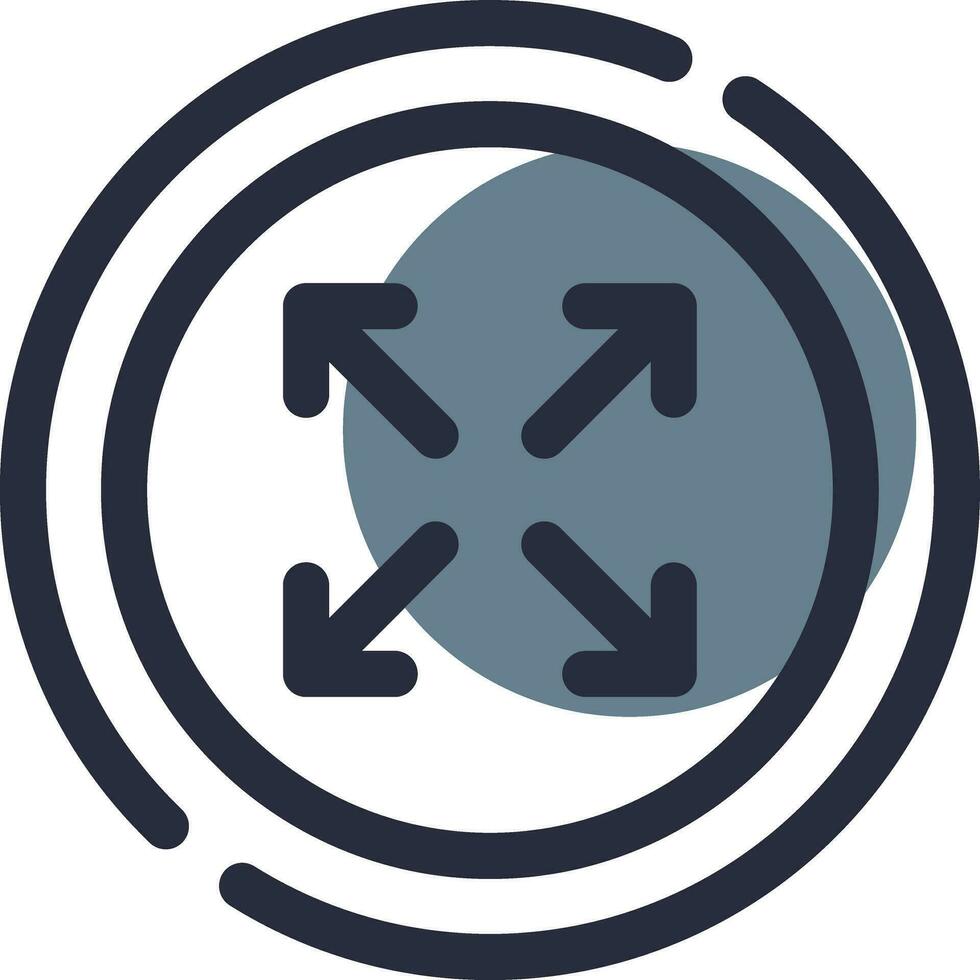 Expand Creative Icon Design vector