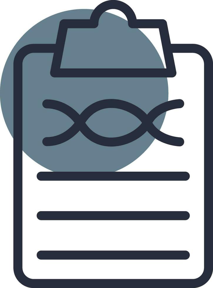 Dna Study Creative Icon Design vector