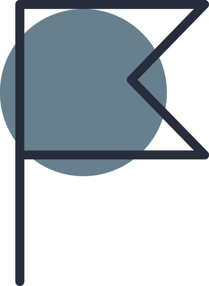 Flag Creative Icon Design vector
