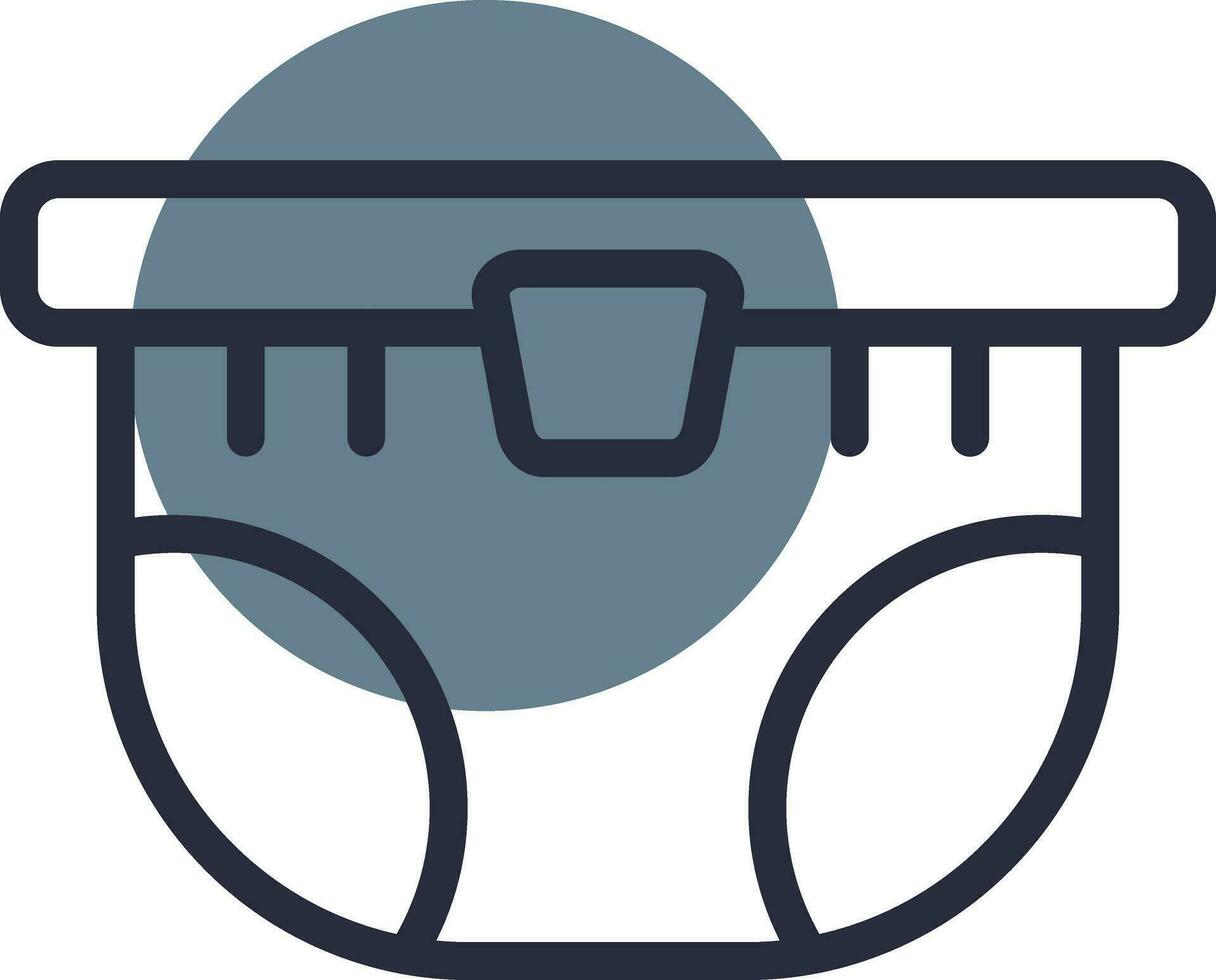 Diapers Creative Icon Design vector