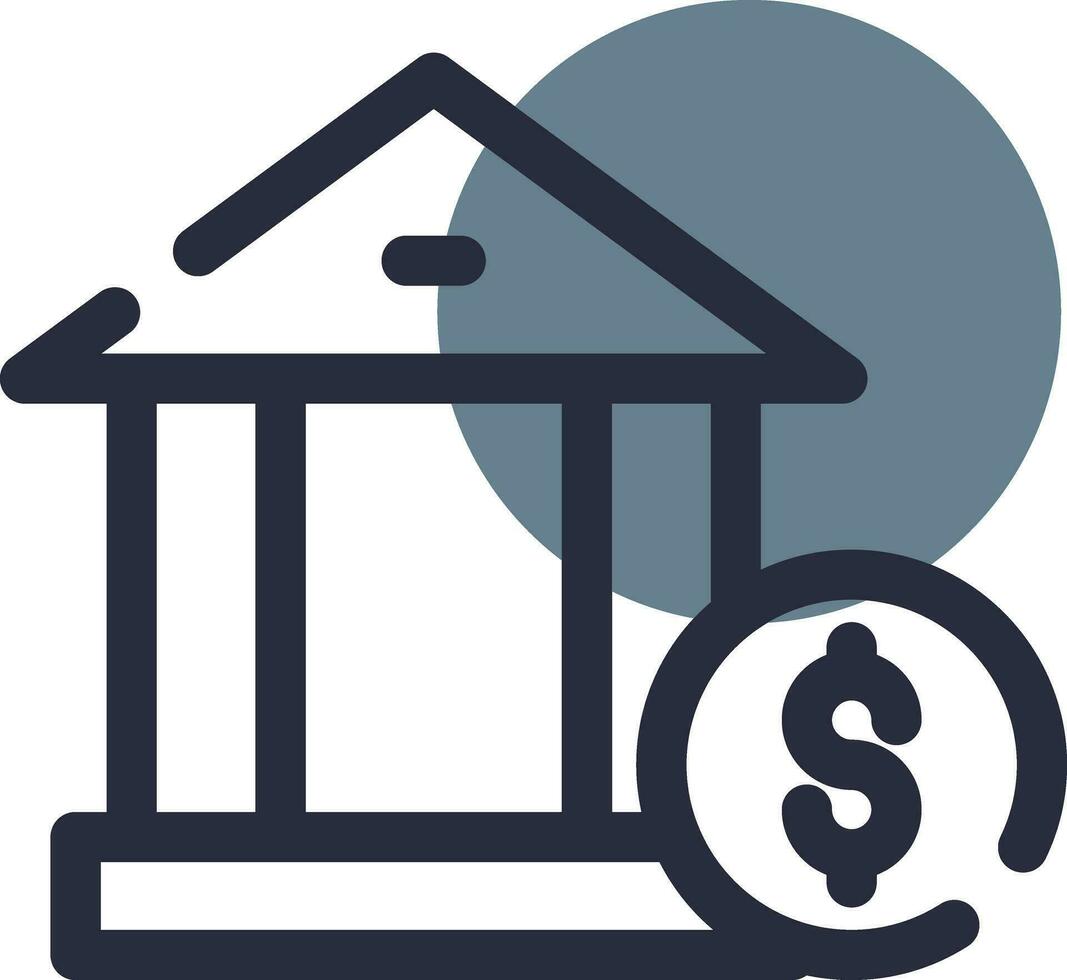 Banking Fees Creative Icon Design vector